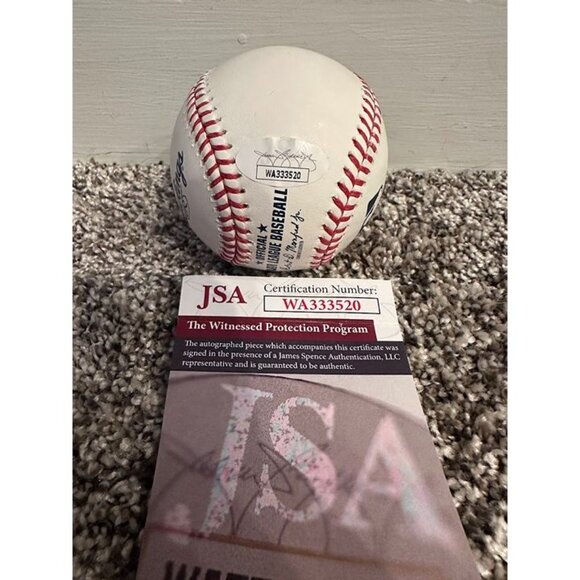 Robin Yount signed "HOF 99" autographed OMLB Baseball Milwaukee Brewers JSA - Picture 3 of 3